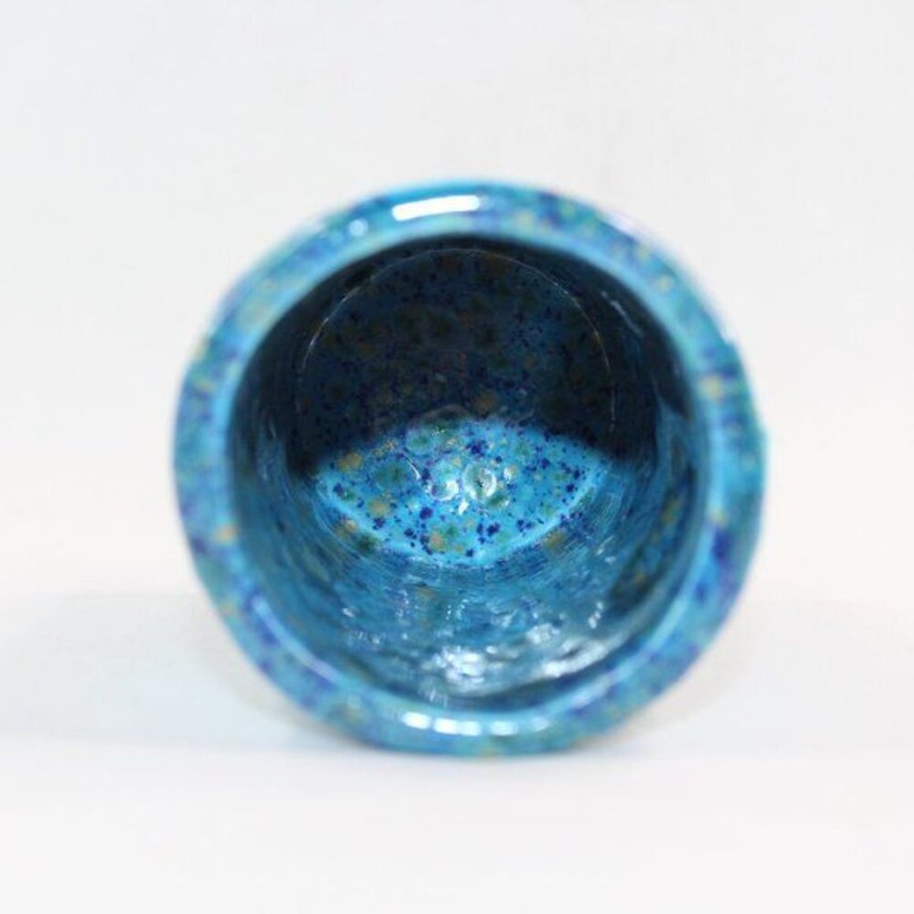 Wendy Cevola Hawaiian Hut West Sacramento Home Tiki Mug Crawl 2012 Glossy Blue - Picture 8 of 8